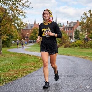 Corrigan Sports Frederick Running Fest 2020 Maryland Flag Hoodie L